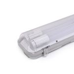 Noxion LED Allmänbruksarmatur Vattentät Armatur Poseidon V2.0 incl. 2x Noxion LED Rör T8 Standard Output 19W 2x2300lm - 840 Kallvit | 150cm