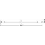 Osram LED Rör T8 SubstiTUBE Connected Advanced (EM/Mains) Ultra Output 24W 3600lm - 840 Kallvit | 150cm - Ersättare 58W