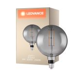 Ledvance Smart+ E27 Globe Classic Filament Rökig 6W 430lm - 825 Extra Varm Vit | Dimbar - Ersättare 40W