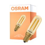 Osram Vintage 1906 LED Special Shapes E14 Tubular Ambar 4.8W 470lm - 822 Extra Varm Vit | Dimbar - Ersättare 40W