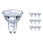Flerpack 10x Philips Corepro LED Spot GU10 PAR16 2.7W 225lm 36D - 830 Varm Vit | Ersättare 25W