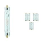 Flerpack 12x Philips MASTERColour RX7S CDM-TD  150W - 830 Varm Vit 