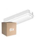 Flerpack 6x Ledvance LED Plafond Compact Rektangulär Vit 8W 840lm - 830-840 CCT | IP65