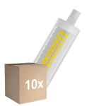 Flerpack 10x Ledvance LED Slim Line R7s 78mm 9.5W 1055lm - 827 Extra Varm Vit | Ersättare 75W
