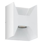 Eglo Vägglampa Morino Utomhus Aluminium Vit Up & Down 5W 460lm - 830 Varm Vit
