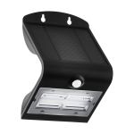 Eglo Vägglampa Lamozzo Solar Svart 3W 440lm - 830-840 CCT | IP54 - Rörelse- och Ljussensor