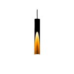 Eglo Pendellampa Barbotto Stål Svart, Guld 4.5W 345lm - 830 Varm Vit | Passande för GU10