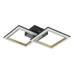 Eglo Taklampa Calliera Stål Svart, Mässing 18.4W 2500lm - 830 Varm Vit | Dimbar