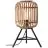 Brilliant Bordslampa Trärow Metall Bambu Brun | Passande för 1x E27
