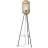 Brilliant Stolpebelysning Trärow Metall Bambu Brun | 450mm - Passande för 1x E27