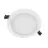 Ledvance Downlight Slim Alu Aluminium Vit 13W 1300lm 90D - 840 Kallvit | Utskärning   150 - IP44 - Dali Dimbar 