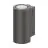 Ledvance Vägglampa Urban Vario Aluminium Grå Up & Down 29W 2900lm - 830-840 CCT | IP65 
