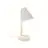 Nordlux Bordslampa Wilmer Metall Vit | Passande för 1x E14