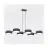 Emibig Pendellampa Drumz Stål Svart | Passande för 6x E14 - Max 10W