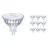 Flerpack 10x Philips Master Value LED Spot GU5.3 MR16 5.8W 490lm 36D - 940 Kallvit | Bästa färgåtergivning - Dimbar - Ersättare 35W