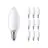 Flerpack 10x Philips Corepro LED Kronljus E14 Matt 2.2W 250lm 827 Extra Varm Vit - Ersättare 25W