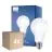 Flerpack 4x Philips Classic LED Lampa E27 Päron Matt 13W 2000lm - 827 Extra Varm Vit | Ersättare 120W