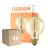 Flerpack 4x Osram Vintage 1906 LED E27 Globe Filament Gold 95mm 7W 600lm - 822 Extra Warm White | Dimmable