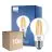 Flerpack 10x Philips MASTER LED Lampa Ultra Efficient E27 Päron Klar 4W 840lm - 830 Varm Vit | Ersättare 60W