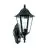Eglo Vägglampa Navedo Aluminium Svart | IP44 - Passande för 1x E27 - Rörelsesensor