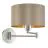 Eglo Vägglampa Maserlo Stål Satin Nickel | Passande för E27
