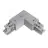 Hörnanslutning för 3-Fasskena 90D V Jord Intern - Metall