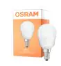 Osram Retrofit LED E14 Boll Matt 5W 250lm - 827 Extra Varm Vit | RGBW - Dimbar - Fjärrkontroll - Ersättare 25W