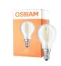 Osram Parathom Classic LED E14 boll Filament Klar 4W 470lm - 827 Extra Varm Vit | 3 Step Dim - Ersättare 40W