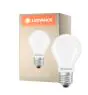 Ledvance Classic LED E27 Päron Filament Matt 7.5W 1055lm - 827 Extra Varm Vit | Dimbar - Ersättare 75W