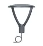 Ledvance LED Gatubelysning Area Urban Lykta Grå 59W 4730lm 145D - 830-840 CCT | IP66 - Symmetrisk