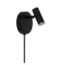 Nordlux Omari Vägglampa Svart 3.2W 320lm - 827 Extra Varm Vit 3.2W 320lm | med Växla