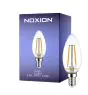 Noxion Lucent LED E14 Kronljus Filament Klar 2.5W 250lm - 827 Extra Varm Vit | Ersättare 25W