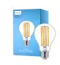 Philips Corepro LED Lampa E27 Päron Klar 17W 2452lm - 827 Extra Varm Vit | Ersättare 150W
