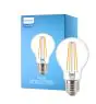 Philips Corepro LED Lampa E27 Päron Klar 7W 806lm - 827 Extra Varm Vit | Ersättare 60W