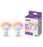 Dubbelpack 2x WiZ Smart LED Spot GU10 PAR16 5W 400lm 36D | Bästa Färgåtergivning - Dimbar - Ersättare 50W