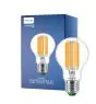 Philips MASTER LED Lampa Ultra Efficient E27 Päron Klar 7.3W 1535lm - 830 Varm Vit | Ersättare 100W