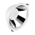 Ledvance LED Downlight Comfort Aluminium Vit 42W 5000lm 55D - 930-940 CCT | 265mm - Utskärning   250mm - IP44 - Bästa Färgåtergivning - UGR