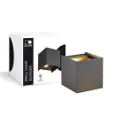 D'Lite Vägglampa Elingen Svart Up & Down 4.9W 480lm - 830 Varm Vit | IP65