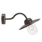 Nordlux Luxembourg Vägglampa Metall och Glas Rostig | IP54 - Passande för E27