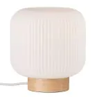 Nordlux Bordslampa Milford Glas Brun | Passande för 1x E27