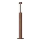 Nordlux Helix Piedestallampa Cortenstål Brun | 150mm - IP44 - Passande för GU10