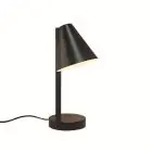 Nordlux Bordslampa Wilmer Metall Svart | Passande för 1x E14