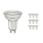 Flerpack 10x Noxion LED Spot GU10 PAR16 4W 345lm 36D - 840 Kallvit | Dimbar - Ersättare 50W