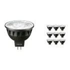 Flerpack 10x Philips Master LED Spot GU5.3 MR16 6.7W 420lm 36D - 927 Extra Varm Vit | Bästa färgåtergivning - Dimbar - Ersättare 35W