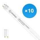 Flerpack 10x Ledvance LED Rör T8 Value (EM/Mains) Standard Output 18.3W 2000lm - 830 Varm Vit | 150cm - Ersättare 58W