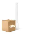 Flerpack 10x Ledvance Dulux-L LED 12W - 830 Varm Vit | 4-Stift - Ersättare 24W