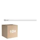 Flerpack 10x Philips Master LED Rör T8 (EM/Mains) Ultra Output 20W 3700lm - 840 Kallvit | 150cm - Ersättare 58W