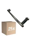 Flerpack 25x Noxion GST - Kompatibel Strain Relief  Svart