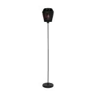 Eglo Golvlampa Persley Stål Svart Papper | IP20 - Passande för 1x E27 