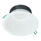 Philips LED Downlight Coreline DN142B Aluminium Vit 19.2W 2350lm 60D - 830 Varm Vit | Utskärning   200mm - IP54 - Dimbar - Vit Reflektor